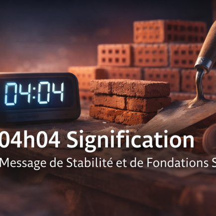 04h04 signification de cette heure miroir