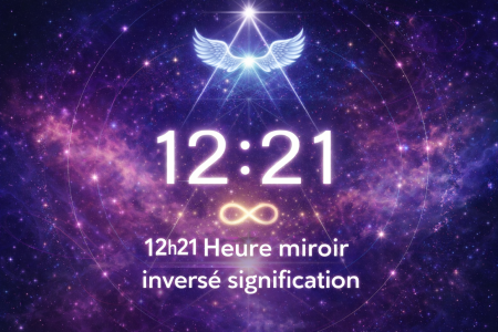 12h21 signification heure miroir inversée