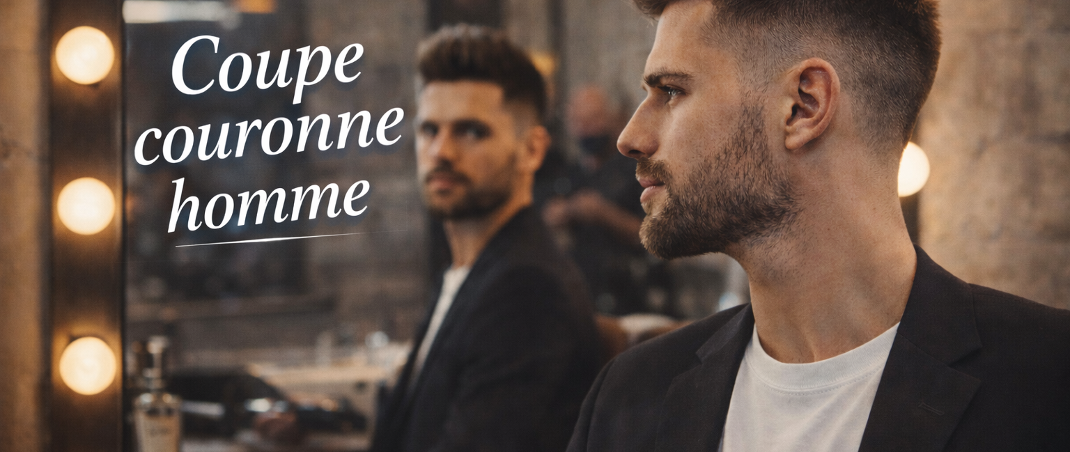 idée coupe couronne pour homme
