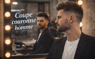 idée coupe couronne pour homme