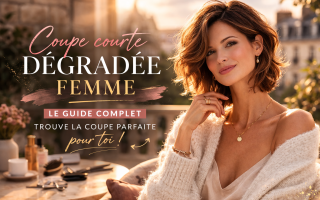 coupe courte dégradée femme style