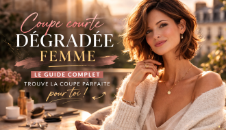 coupe courte dégradée femme style