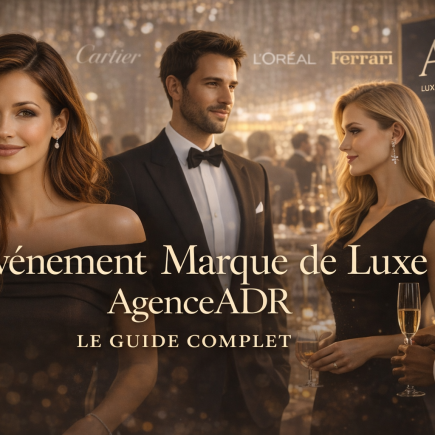 évènement marque de luxe
