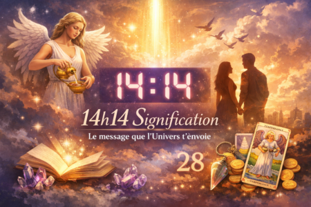 14h14 signification heure miroir