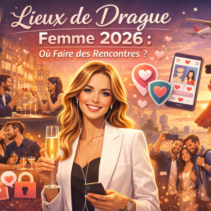 lieux de drague pour femme en 2026